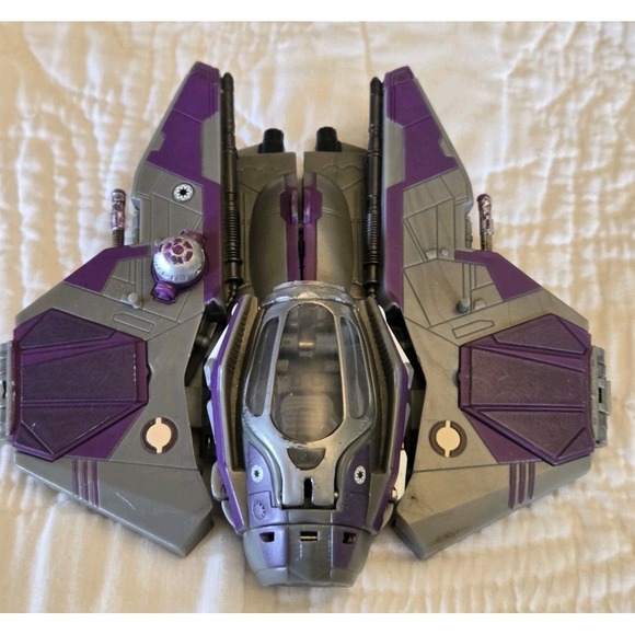 Star Wars Other - 2005 Star Wars Mace Windu Transformer LFL Purple Gray